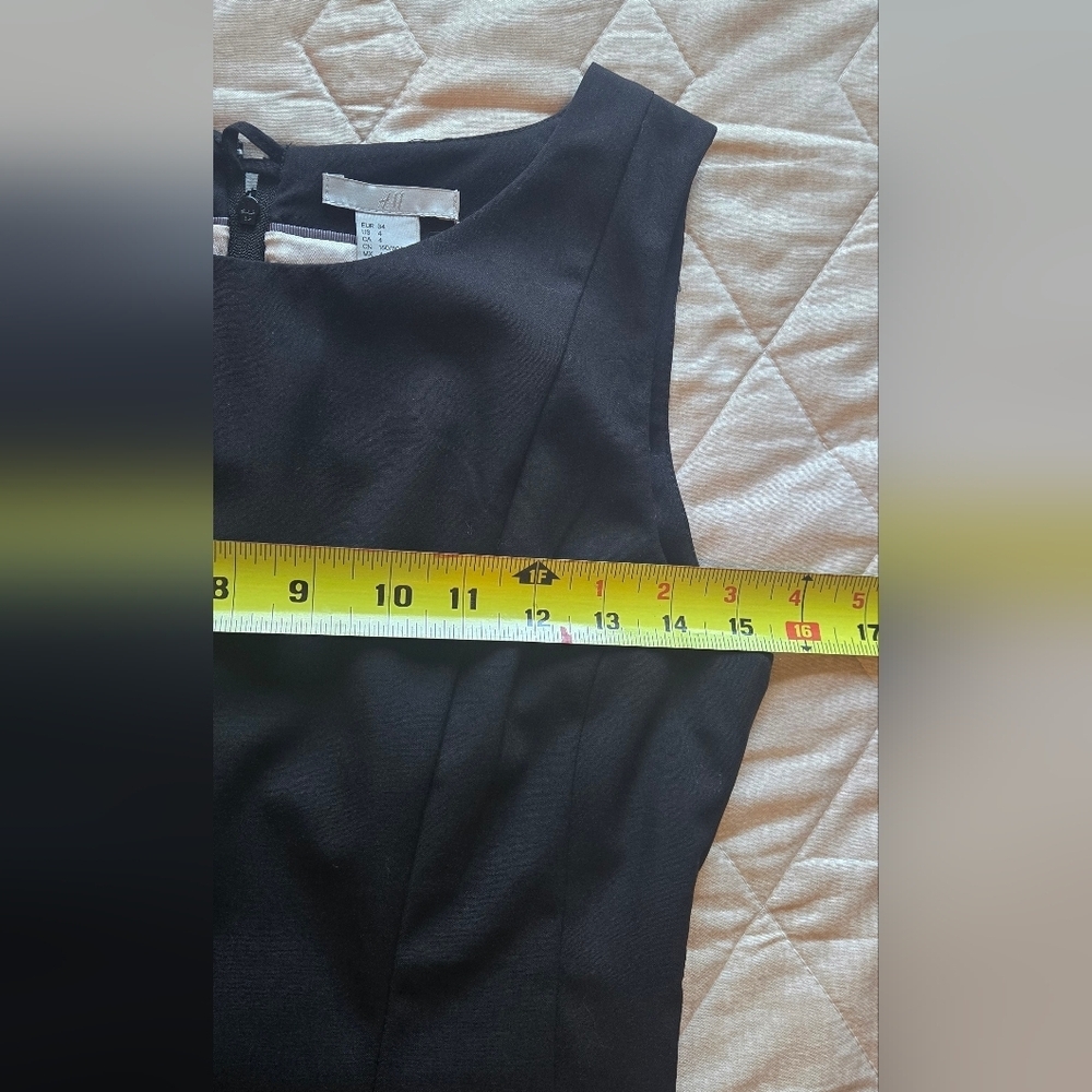 H&M Chic Black Professional Dress - Picture 5 of 10